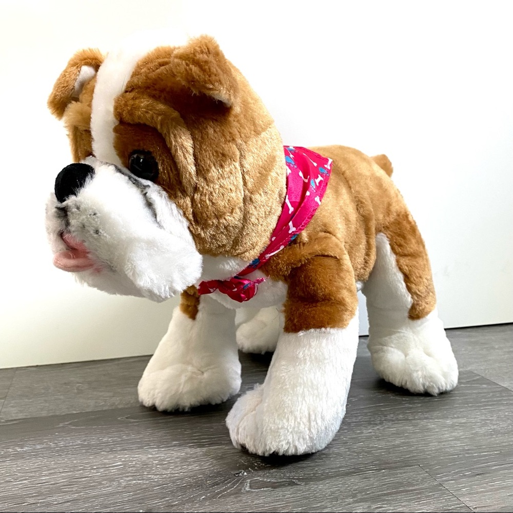 Build A Bear 16” Bulldog Boxer Puppy Dog